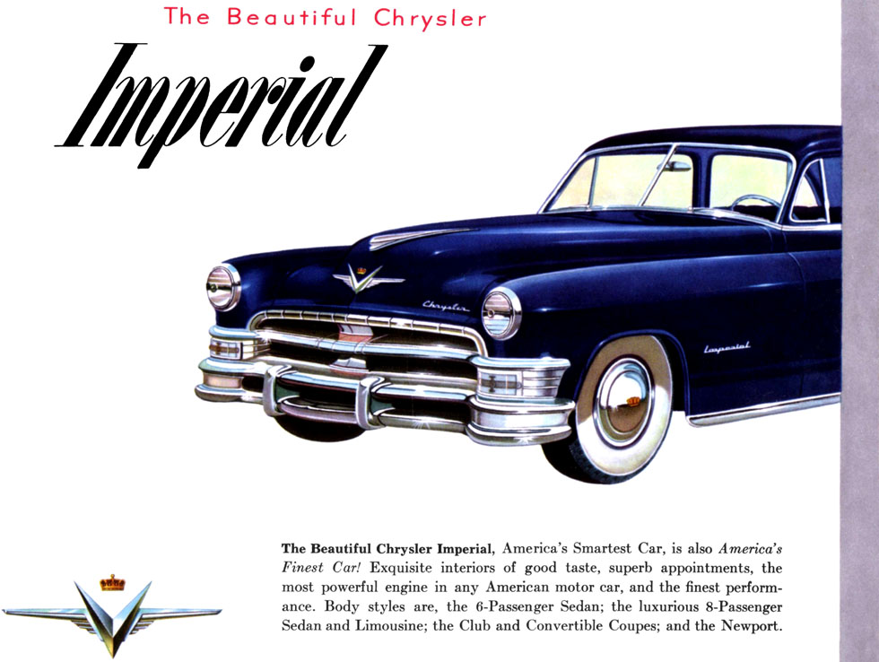 1951 Chrysler Brochure Page 12